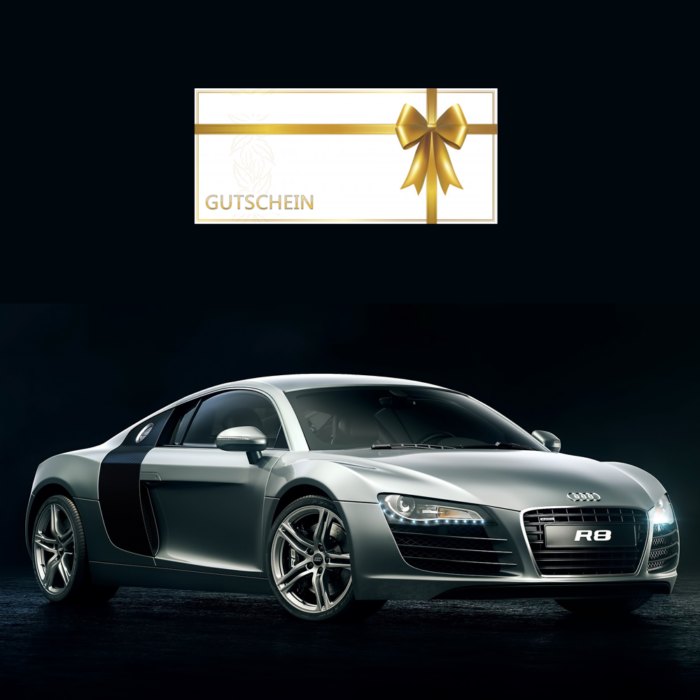 Traumauto Audi R8 Fahren Geschenk Gutschein